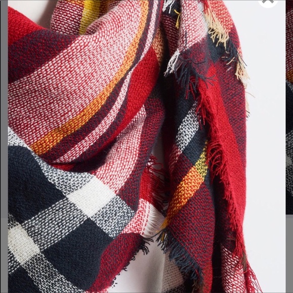 🎁🎁New Plaid Tartan Oversized Blanket Scarf - Picture 4 of 6